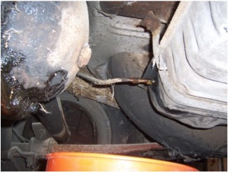 Chevy fuel line