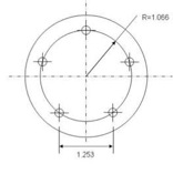 Fuel tank sender geometry