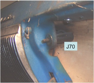 54 Chevy glove box