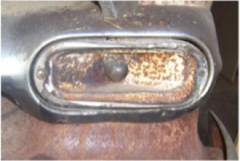 54 Chevy turn signal light