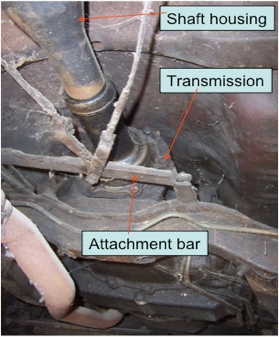 1954 Chevy drive shaft housing