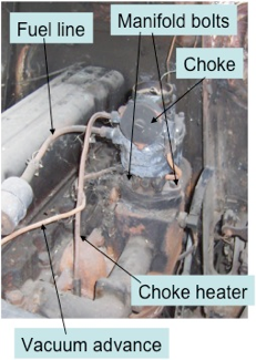 1954 Chevy Rochester carburetor