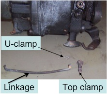 1954 Chevy Carburetor throttle linkage