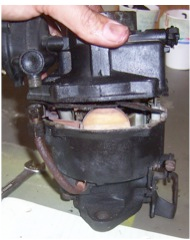 1954 Chevy Carburetor float bowl